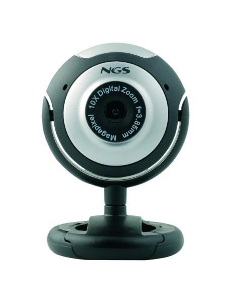 NGS XpressCam300 cámara web 5 MP USB 2.0 Negro, Plata