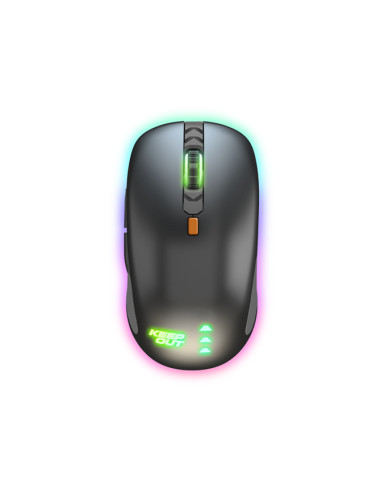 KeepOut X5Pro ratón Juego Ambidextro USB tipo A Óptico 4000 DPI