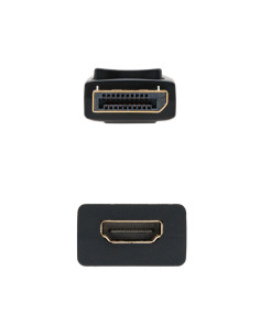 Nanocable CONVERSOR DISPLAYPORT A HDMI DP M-HDMI H NEGRO 15 CM 2