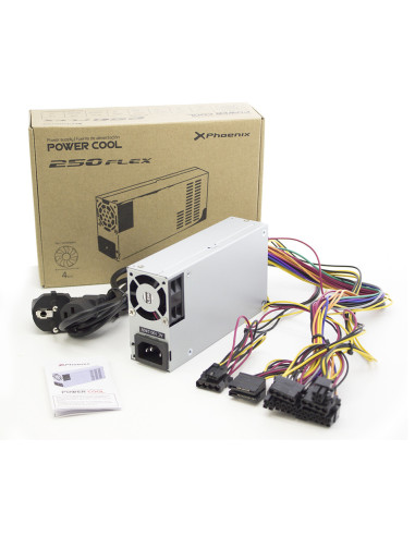 Phoenix Technologies 250 Flex unidad de fuente de alimentación 250 W 20+4 pin ATX Flex ATX Blanco