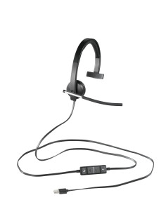 Logitech 981-000514 auricular y casco Auriculares Alámbrico Diadema Oficina Centro de llamadas USB tipo A Negro, Plata 2