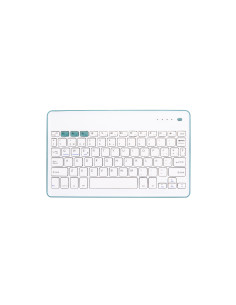 SilverHT Wireless KB White + Blue