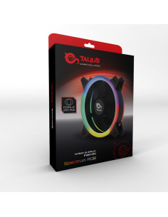 TALIUS ventilador caja FAN04 Spectrum doble aro retail 12cm 2
