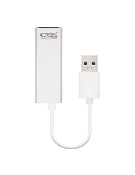 Nanocable USB 3.0 RJ-45, 0.15m tarjeta y adaptador de interfaz