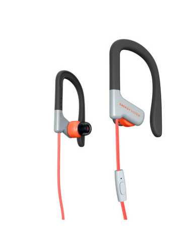 Energy Sistem 429349 auricular y casco Auriculares Alámbrico gancho de oreja, Dentro de oído Llamadas Música Rojo