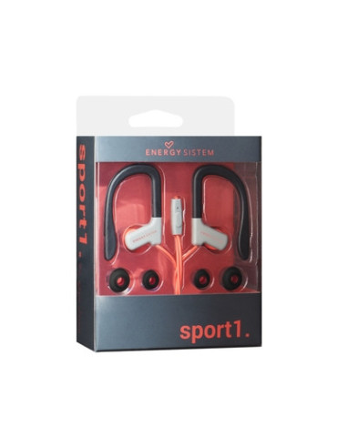 Energy Sistem 429349 auricular y casco Auriculares Alámbrico gancho de oreja, Dentro de oído Llamadas Música Rojo