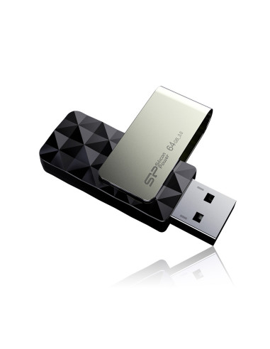 Silicon Power Blaze B30 unidad flash USB 64 GB USB tipo A 3.2 Gen 1 (3.1 Gen 1) Negro