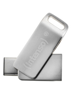 Intenso cMobile Line unidad flash USB 64 GB USB Type-A   USB Type-C 3.2 Gen 1 (3.1 Gen 1) Plata