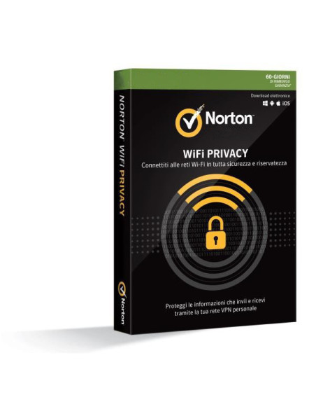 Norton WiFi Privacy 1 licencia(s) Español 1 año(s)