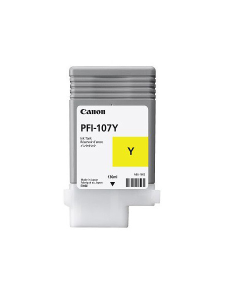 Canon PFI-107Y cartucho de tinta 1 pieza(s) Original Amarillo