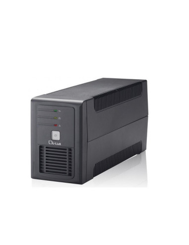 L-Link LL-5707 sistema de alimentación ininterrumpida (UPS) Línea interactiva 0,7 kVA 360 W 2 salidas AC