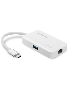 Edimax EU-4308 base para portátil y replicador de puertos USB 3.2 Gen 1 (3.1 Gen 1) Type-C Blanco 2