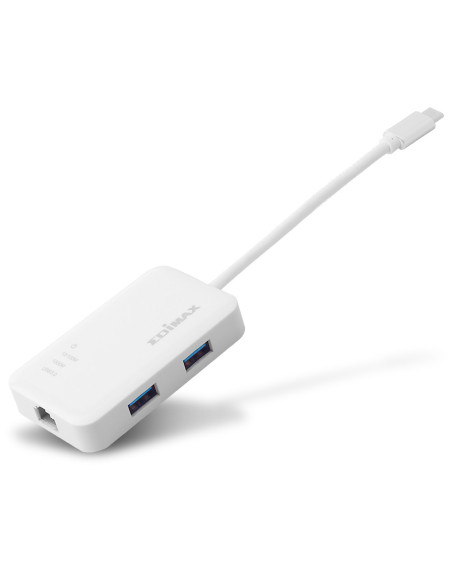 Edimax EU-4308 base para portátil y replicador de puertos USB 3.2 Gen 1 (3.1 Gen 1) Type-C Blanco