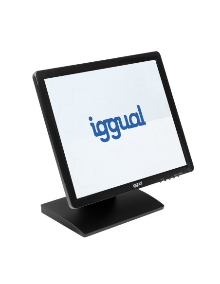 iggual IGG315743 Terminal Punto Venta (TPV) 43,2 cm (17") 1280 x 1024 Pixeles Pantalla táctil Negro
