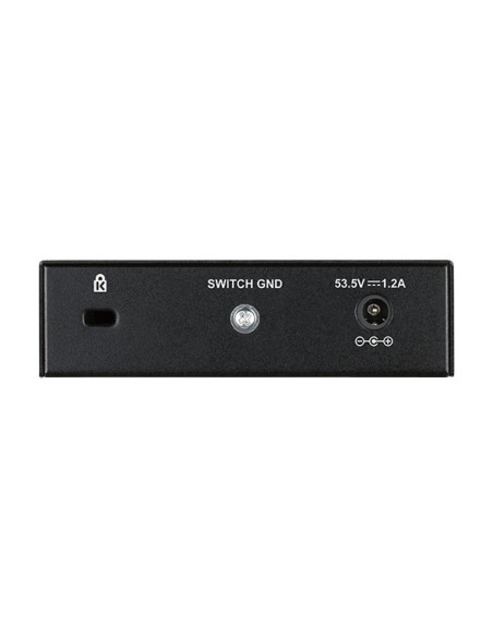D-Link DGS-1005P No administrado L2 Gigabit Ethernet (10 100 1000) Energía sobre Ethernet (PoE) Negro
