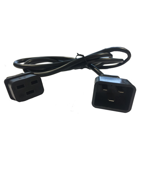 Salicru CABLE SALIDA IEC ALIMEN C20 C19 1.8m 16A