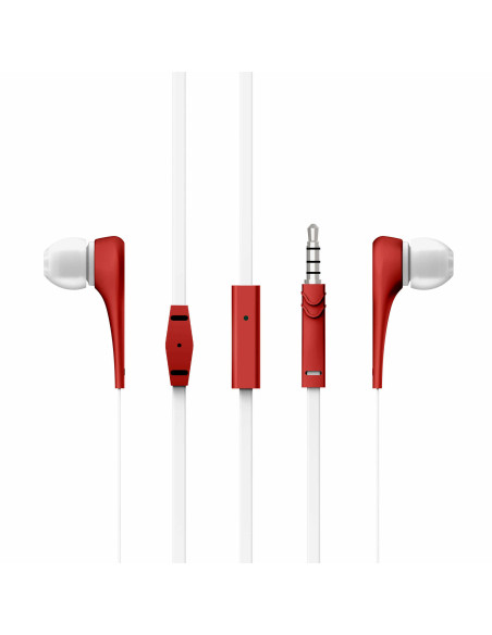 Energy Sistem Style 1+ Auriculares Alámbrico Dentro de oído Llamadas Música Rojo