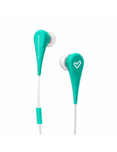 Energy Sistem Style 1+ Auriculares Alámbrico Dentro de oído Llamadas Música Color menta