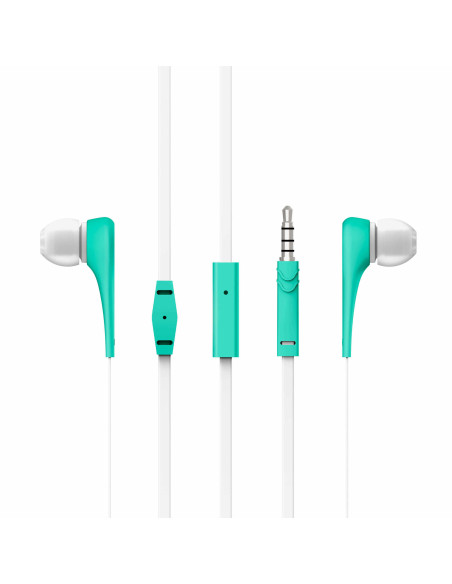 Energy Sistem Style 1+ Auriculares Alámbrico Dentro de oído Llamadas Música Color menta