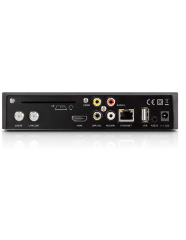 Engel RS8100Y descodificador para televisor IPTV, Satélite Full HD Negro