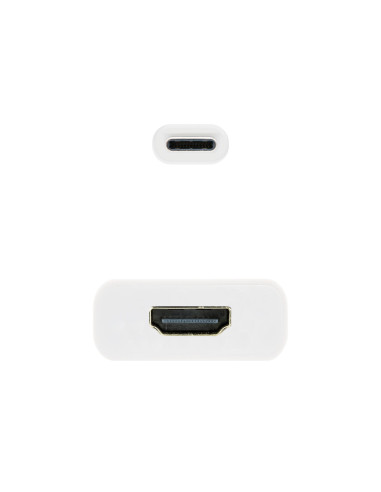 Nanocable CONVERSOR USB-C A HDMI 4K, 15 CM