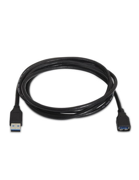 AISENS A105-0042 cable USB USB 3.2 Gen 1 (3.1 Gen 1) 2 m USB A Negro