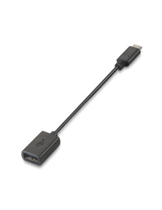 AISENS A107-0059 cable USB USB 2.0 0,15 m USB C USB A Negro