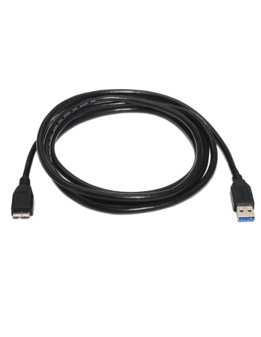 AISENS A105-0043 cable USB USB 3.2 Gen 1 (3.1 Gen 1) 1 m USB A Micro-USB B Negro