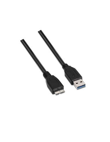 AISENS A105-0044 cable USB USB 3.2 Gen 1 (3.1 Gen 1) 2 m USB A Micro-USB B Negro