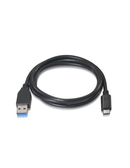 AISENS A107-0060 cable USB USB 3.2 Gen 2 (3.1 Gen 2) 1 m USB A USB C Negro
