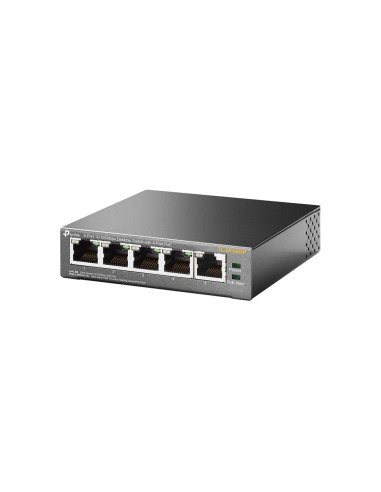 TP-Link TL-SF1005P switch No administrado Fast Ethernet (10 100) Energía sobre Ethernet (PoE) Negro
