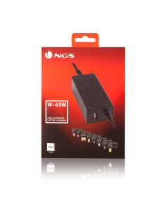 NGS W-45W adaptador e inversor de corriente Interior Negro 2