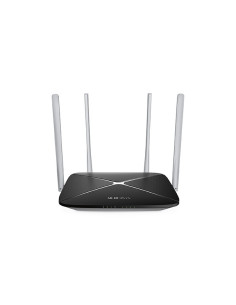 Mercusys AC12 router inalámbrico Ethernet rápido Doble banda (2,4 GHz   5 GHz) Negro 2