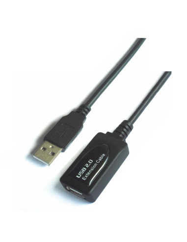 AISENS A101-0018 cable USB USB 2.0 5 m USB A Negro