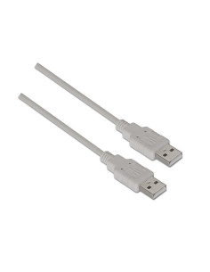 AISENS A101-0022 cable USB USB 2.0 2 m USB A Beige