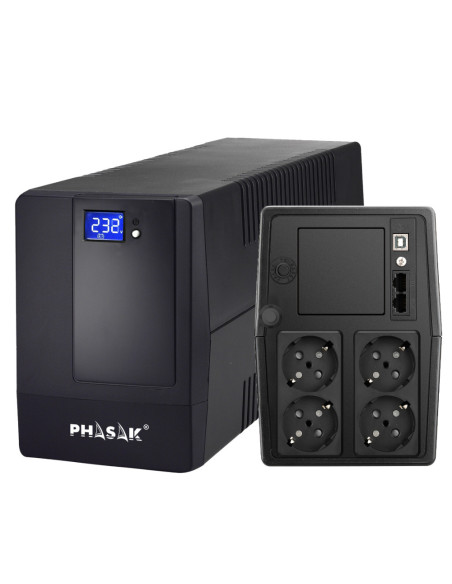 Phasak SAI Esential Interactivo 1000 VA - PH 9410