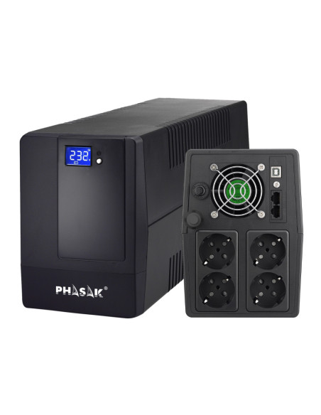 Phasak UPS Esential Interactivo 2000 VA - PH 9420