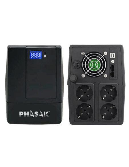 Phasak UPS Esential Interactivo 2000 VA - PH 9420