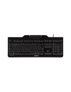 CHERRY KC 1000 SC teclado Oficina USB QWERTY Español Negro
