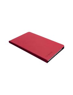 SilverHt Bookcase Wave Funda Tablet 10.5 para Samsung Galaxy TAB A8 Modelo SM-X200 SM-X205 Roja 2