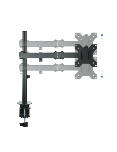 TooQ Soporte de Mesa Giratorio e Inclinable para Pantalla (Monitor   TV Plasma   LCD   LED) 13"-32", de Un Brazo, max 8 kg,