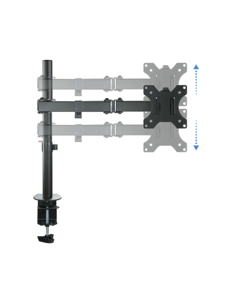 TooQ Soporte de Mesa Giratorio e Inclinable para Pantalla (Monitor   TV Plasma   LCD   LED) 13"-32", de Un Brazo, max 8 kg,