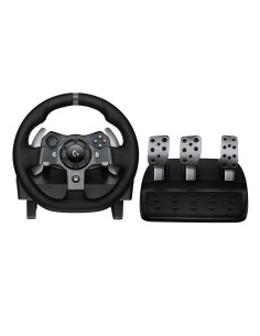 Logitech G 941-000123 mando y volante Negro USB Volante + Pedales Analógico Digital PC, Xbox One, Xbox Series S, Xbox Series X