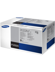 Samsung Paquete de 2 cartuchos de tóner negro de MLT-P1052A de alta capacidad