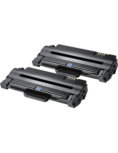 Samsung Paquete de 2 cartuchos de tóner negro de MLT-P1052A de alta capacidad 2