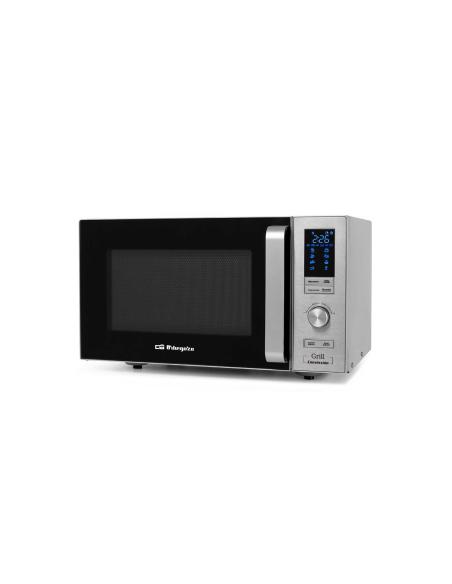 Orbegozo MIG 2528 CO microondas Encimera Microondas con grill 25 L 900 W Acero inoxidable