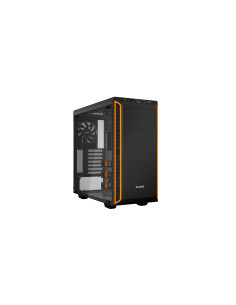 be quiet! Pure Base 600 Window Midi Tower Negro, Naranja
