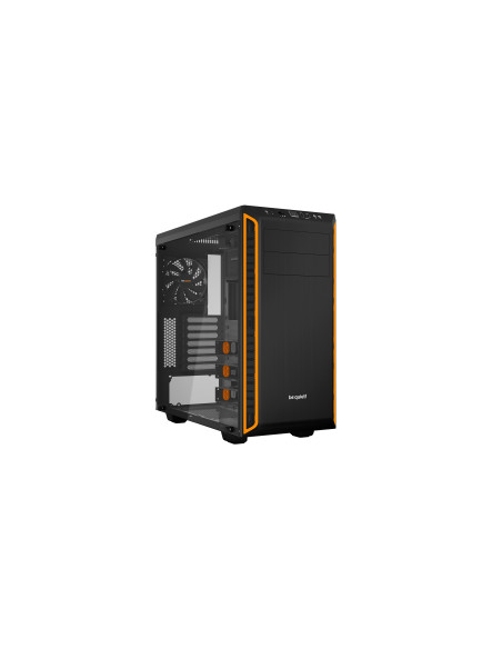 be quiet! Pure Base 600 Window Midi Tower Negro, Naranja