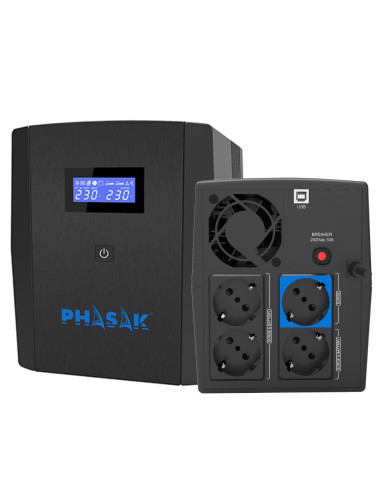 Phasak SAI Sirius Interative 1260 VA - PH 7312