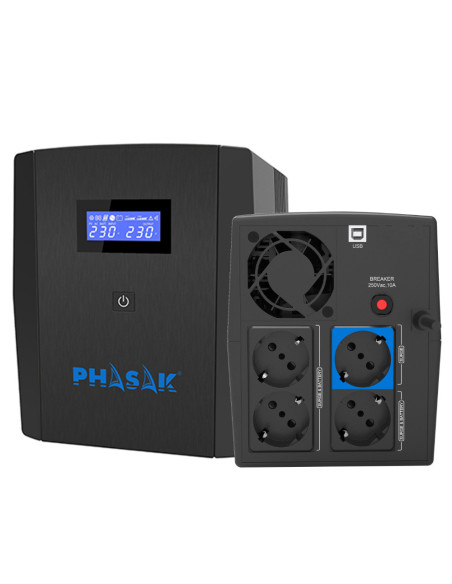 Phasak SAI Sirius Interative 1260 VA - PH 7312